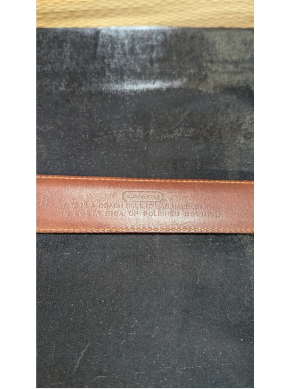 Coach classic leather